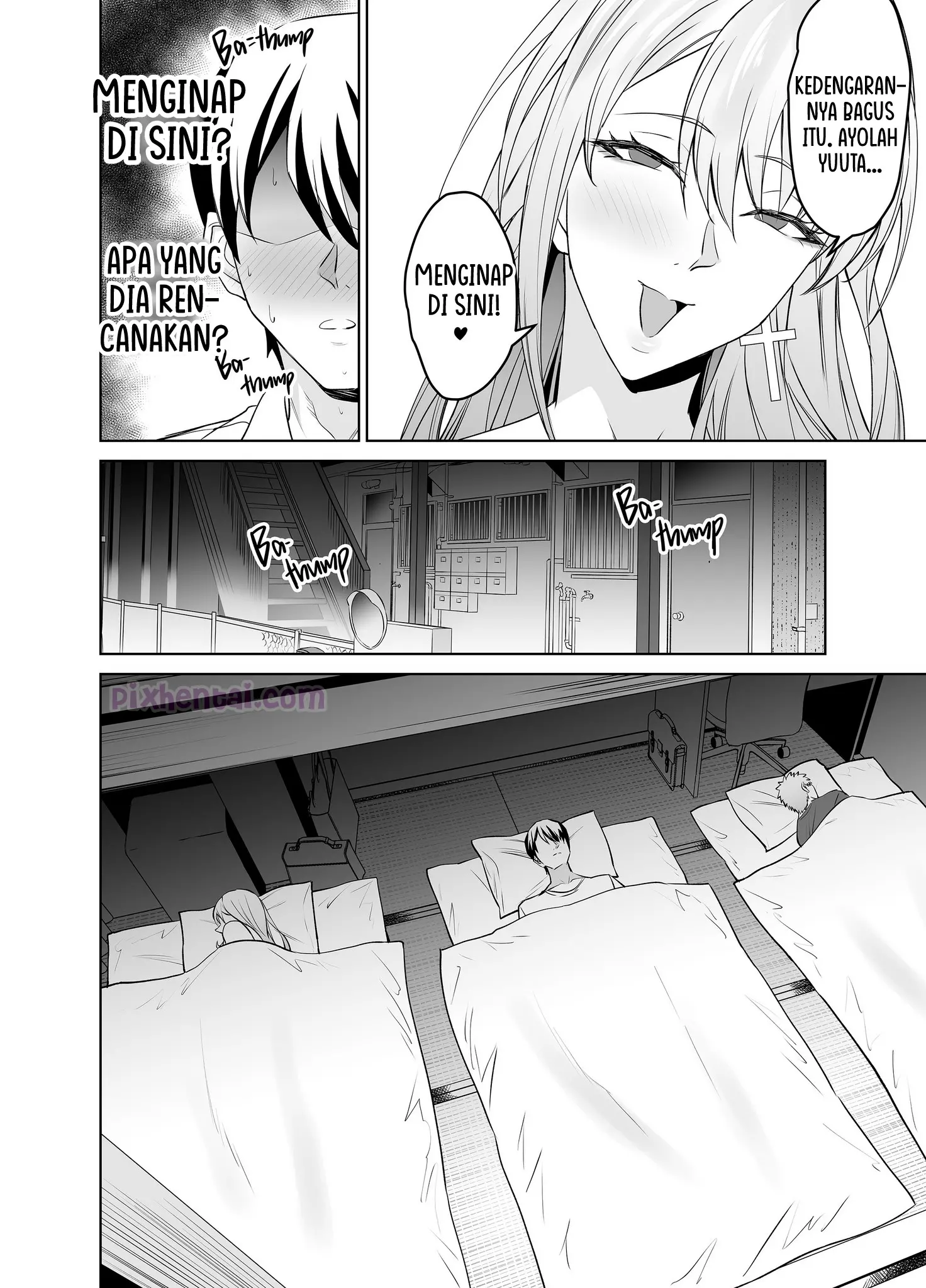 Komik hentai xxx manga sex bokep Tomodachi no Gal Mama Batsu Ichi Bakunyuu wa Musuko ni Kakurete Ore no Dekachin wo Kuimakuru 33